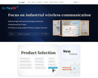 NiceRF New official website is online
