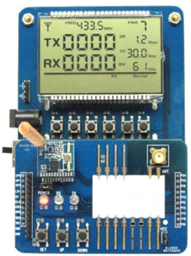 RF4432PRO DEMO function demo board