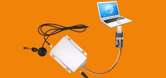 Connection diagram of wireless data transmission module SV6500 and computer