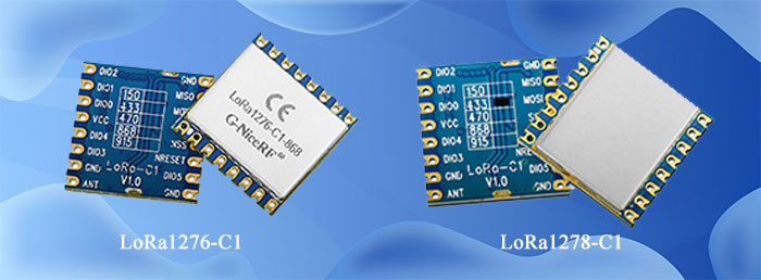 SX1278 module and SX1276 module