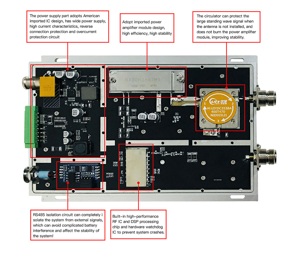 30W high-power LoRa module LoRaP30Pro hardware analysis