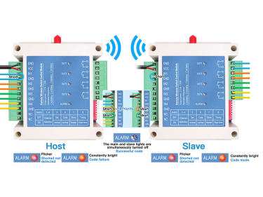 The steps of wireless switch module SK109 code pairing