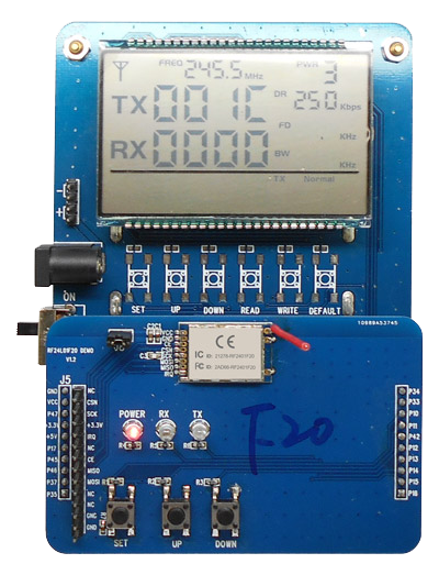 RF2401F20 DEMO board