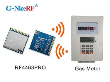 The application of rf module RF4463Pro: Gas Meter Reading