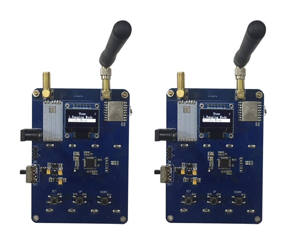 set the parameters of LoRa mode to the same