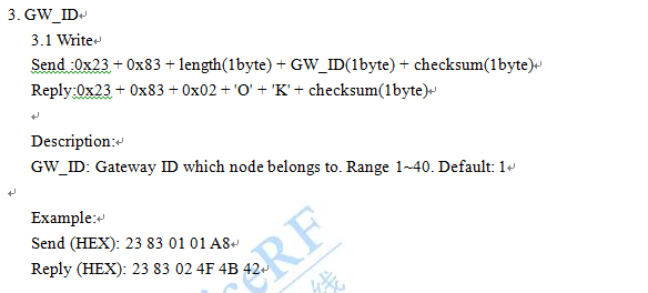 IOT-G010 configuration and communicate protocol-3
