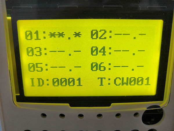 Sensor monitoring system: Communication failure