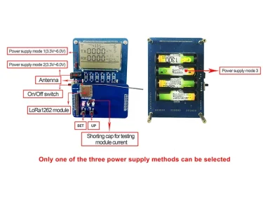 DEMO kit tutorial of LoRa module LoRa1262