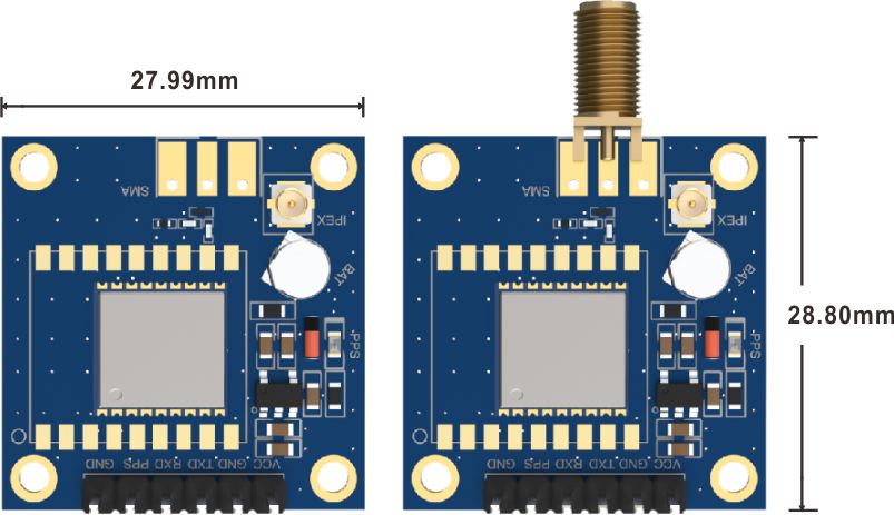Low power GPS module GPS03-01 series