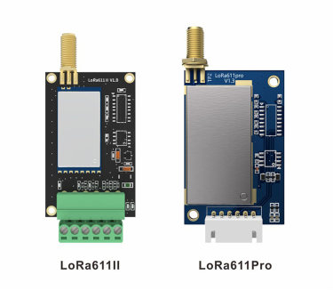 The difference between the LoRa611II and LoRa611Pro data transmission modules 