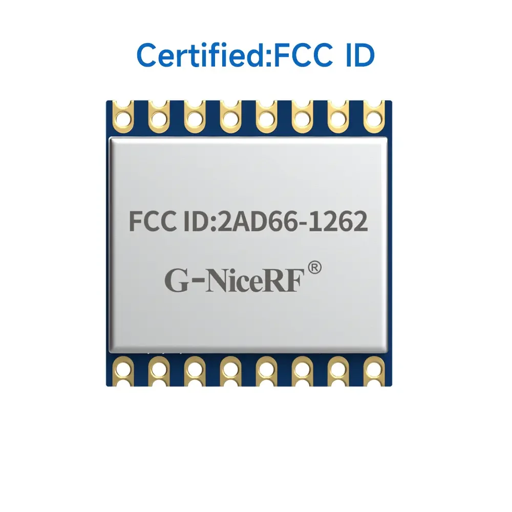 LoRa1262-915 : FCC ID Certified SX1262 915MHz LoRa Module With ESD Protection