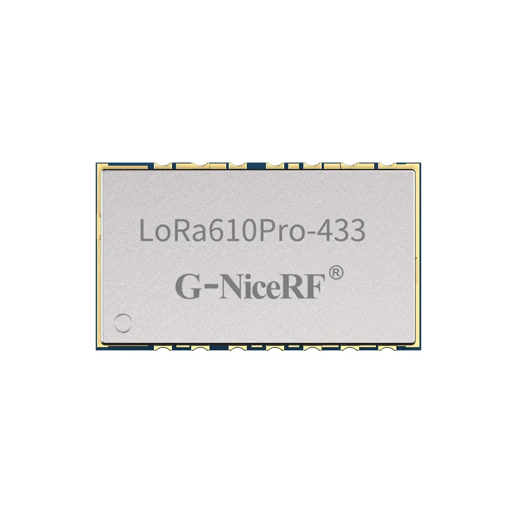 LoRa610Pro : KC/ANATEL Certification 100mW Embedded Small Size Uart LoRa Module With ESD Protection
