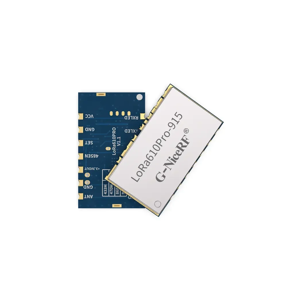 LoRa610Pro : KC/ANATEL Certification 100mW Embedded Small Size Uart LoRa Module With ESD Protection