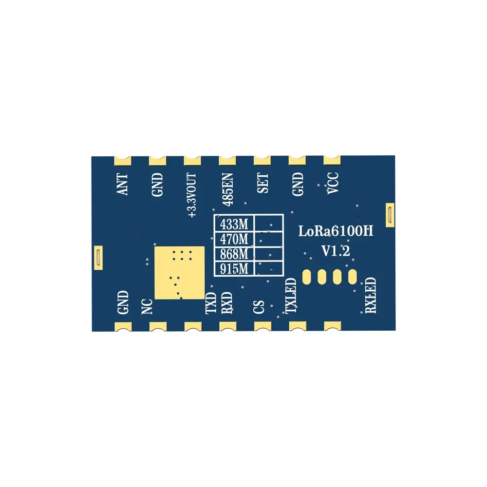 LoRa6100II-2W: UART LoRa Module with Mesh Networking and ESD Protection
