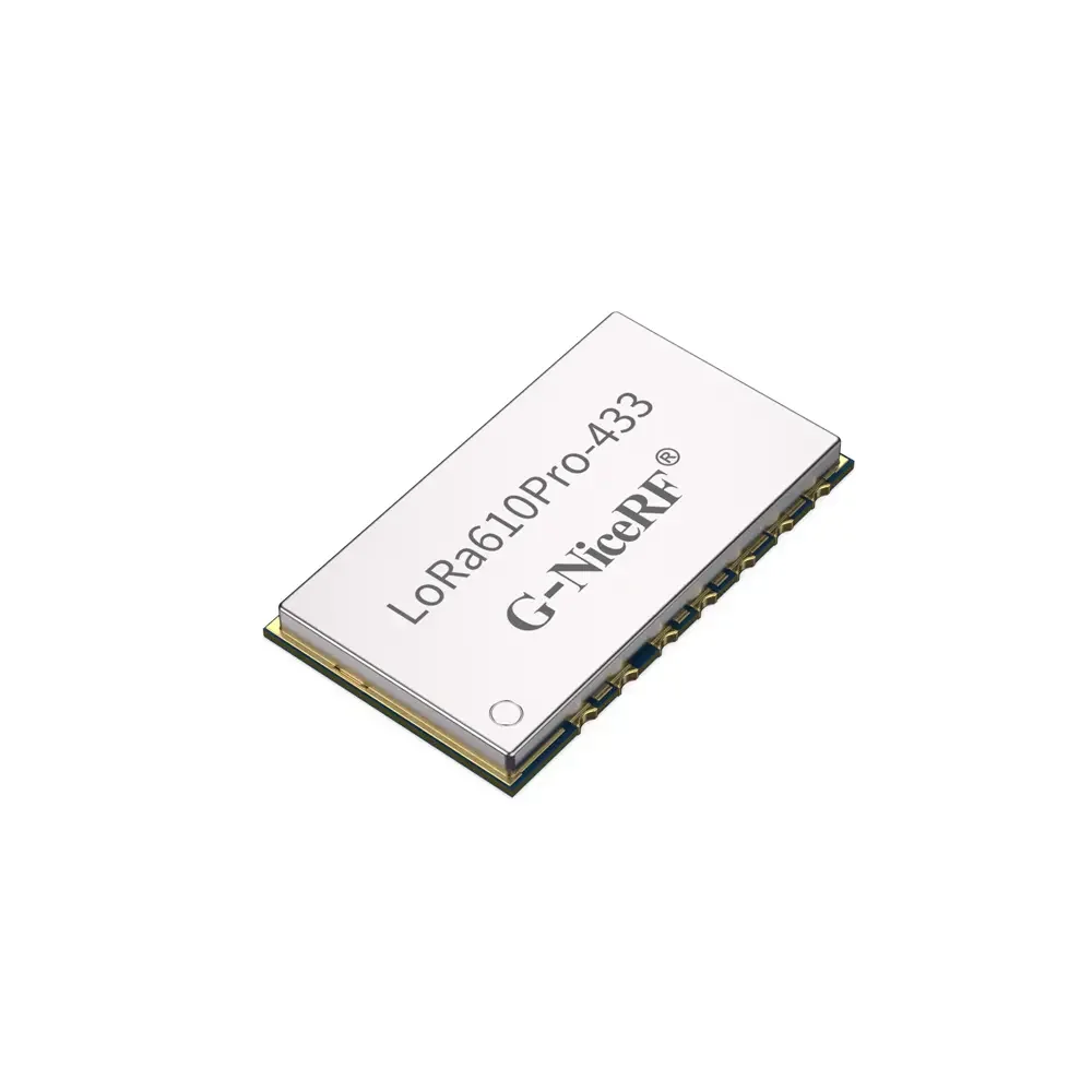 LoRa610Pro : KC/ANATEL Certification 100mW Embedded Small Size Uart LoRa Module With ESD Protection
