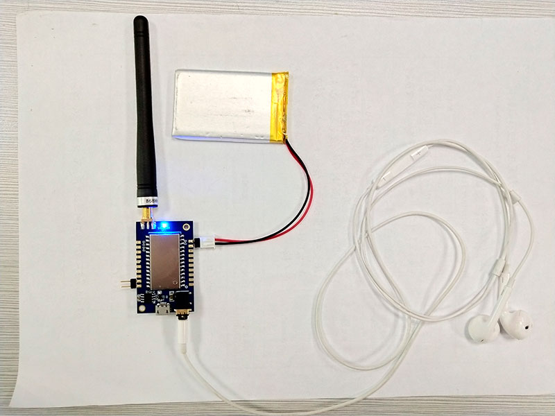 Wiring diagram of wireless audio module SA326-RX