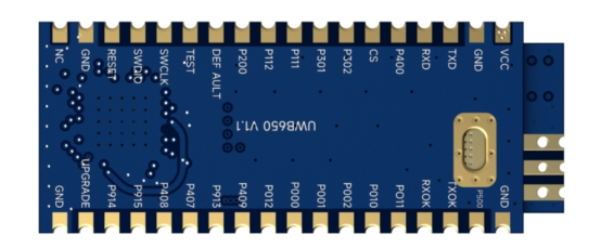 UWB650 Module Pin Definition Diagram UWB650 Module Pin Definition Diagram
