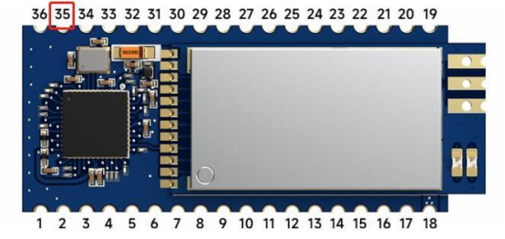 Pin 35 UPGRADE of the UWB650 Module Pin 35 UPGRADE of the UWB650 Module