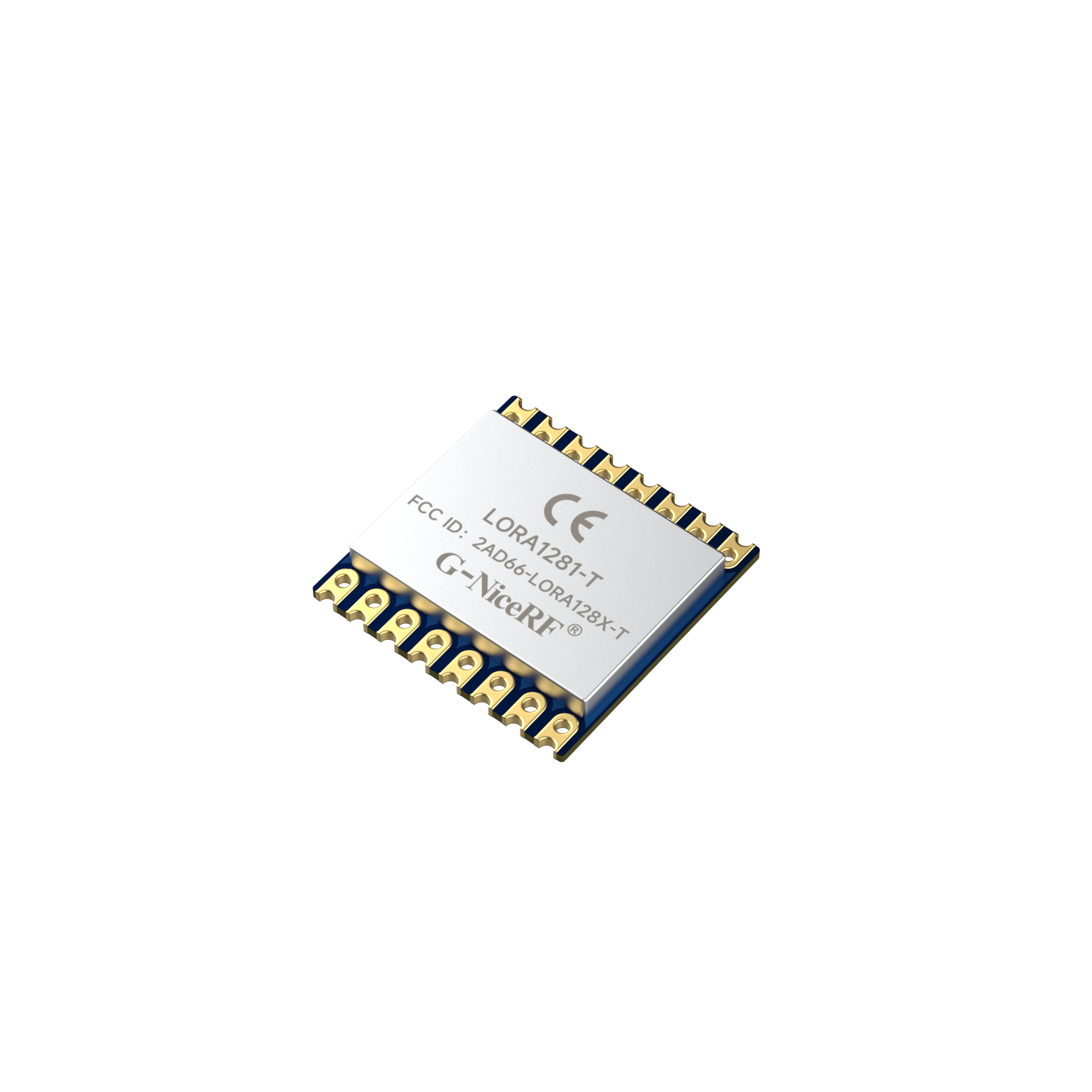 LoRa1281-TCXO : FCC ID&CE-RED Certification SX1281 2.4GHz Certified Module Supports Ranging
