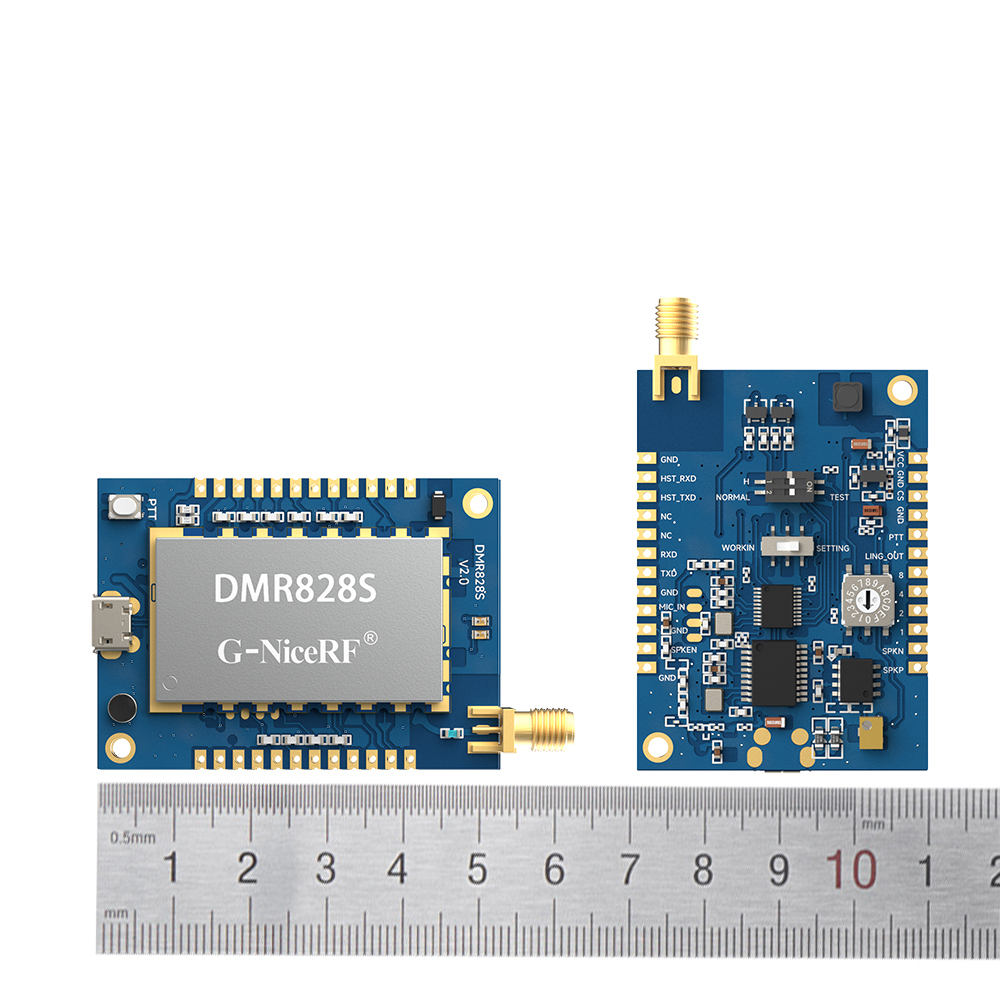 DMR828S : 2W DMR Tier II Walkie Talkie Module With AMBE++