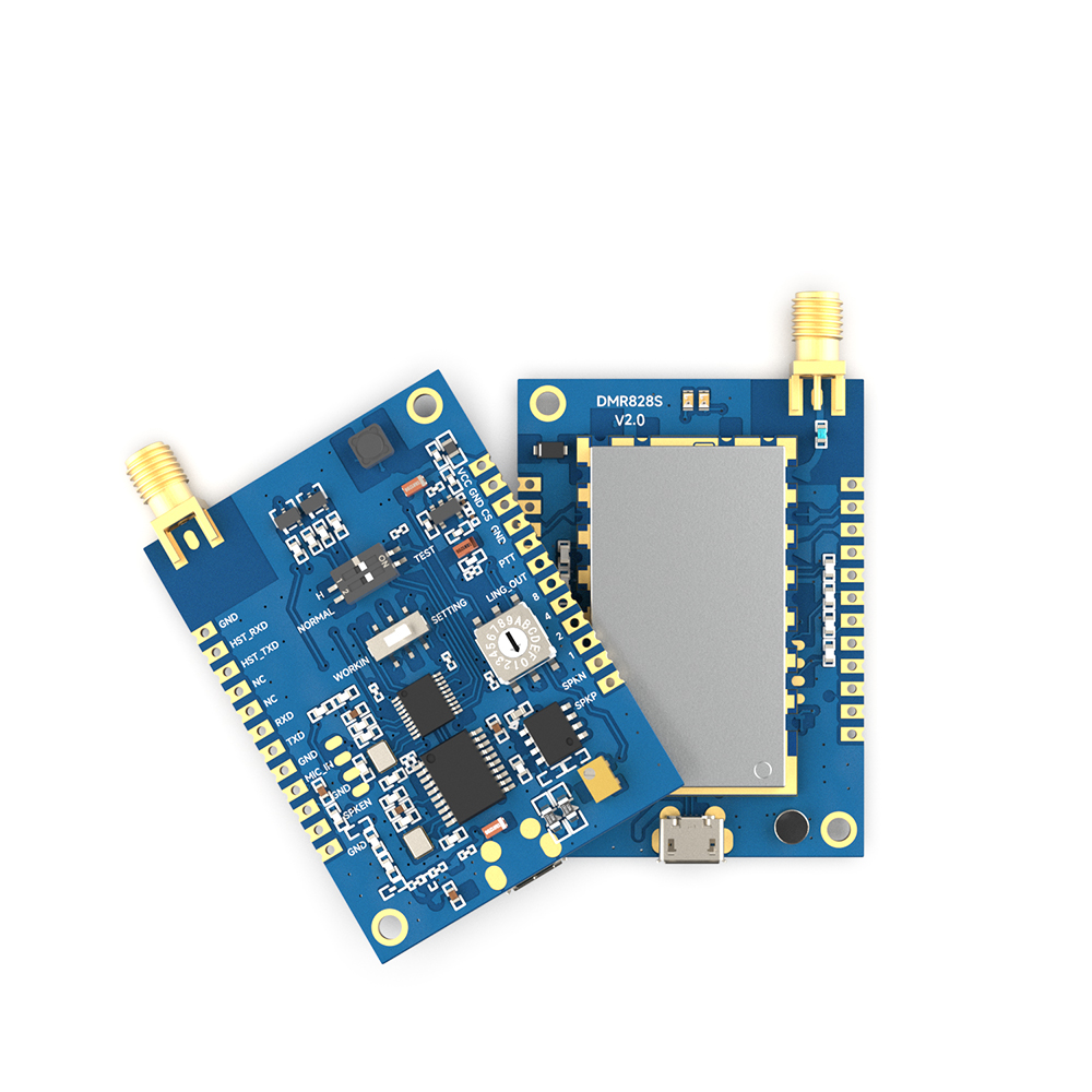 DMR828S : 2W DMR Tier II Walkie Talkie Module With AMBE++