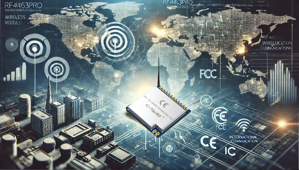 RF4463PRO wireless module: A world-leading high-performance wireless communication solution