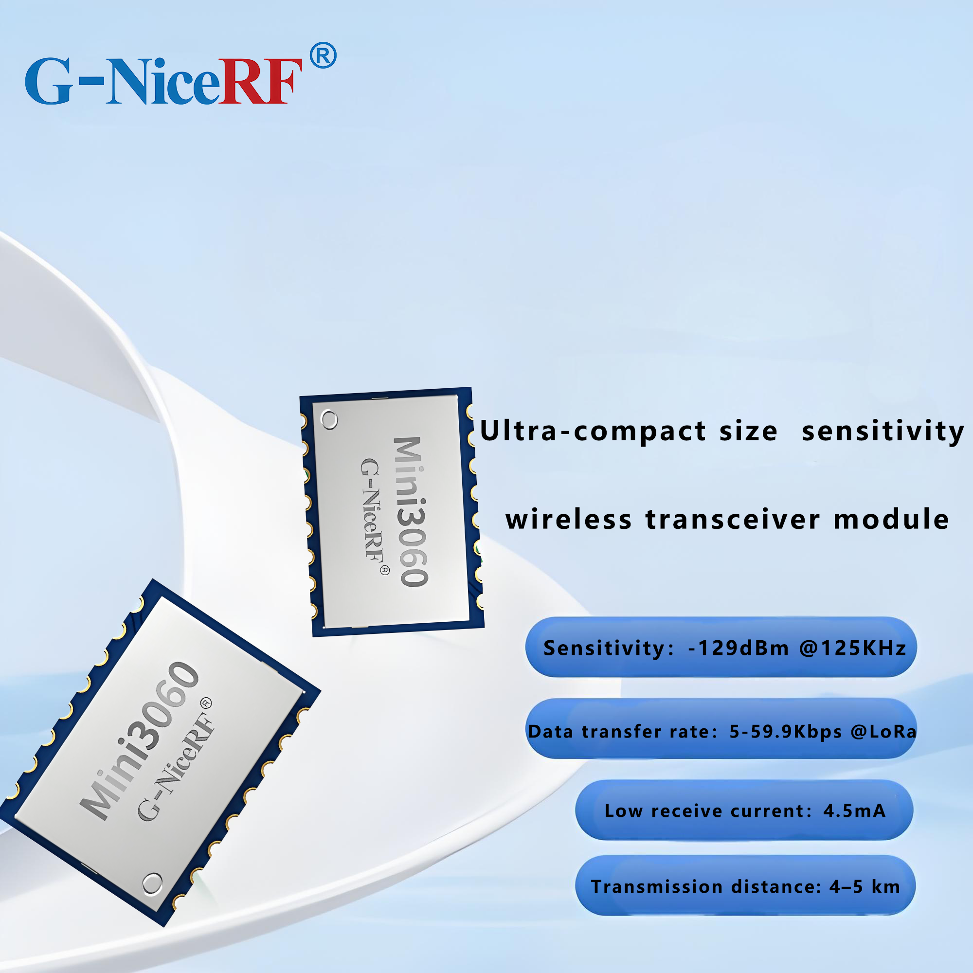 Recommended Communication Modules: High Sensitivity | Low Power Consumption | Compact Size | Fully Meet Various Application Needs