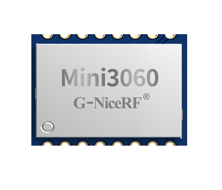 Mini3060: 100mW Wireless transceiver module Ultra-compact size