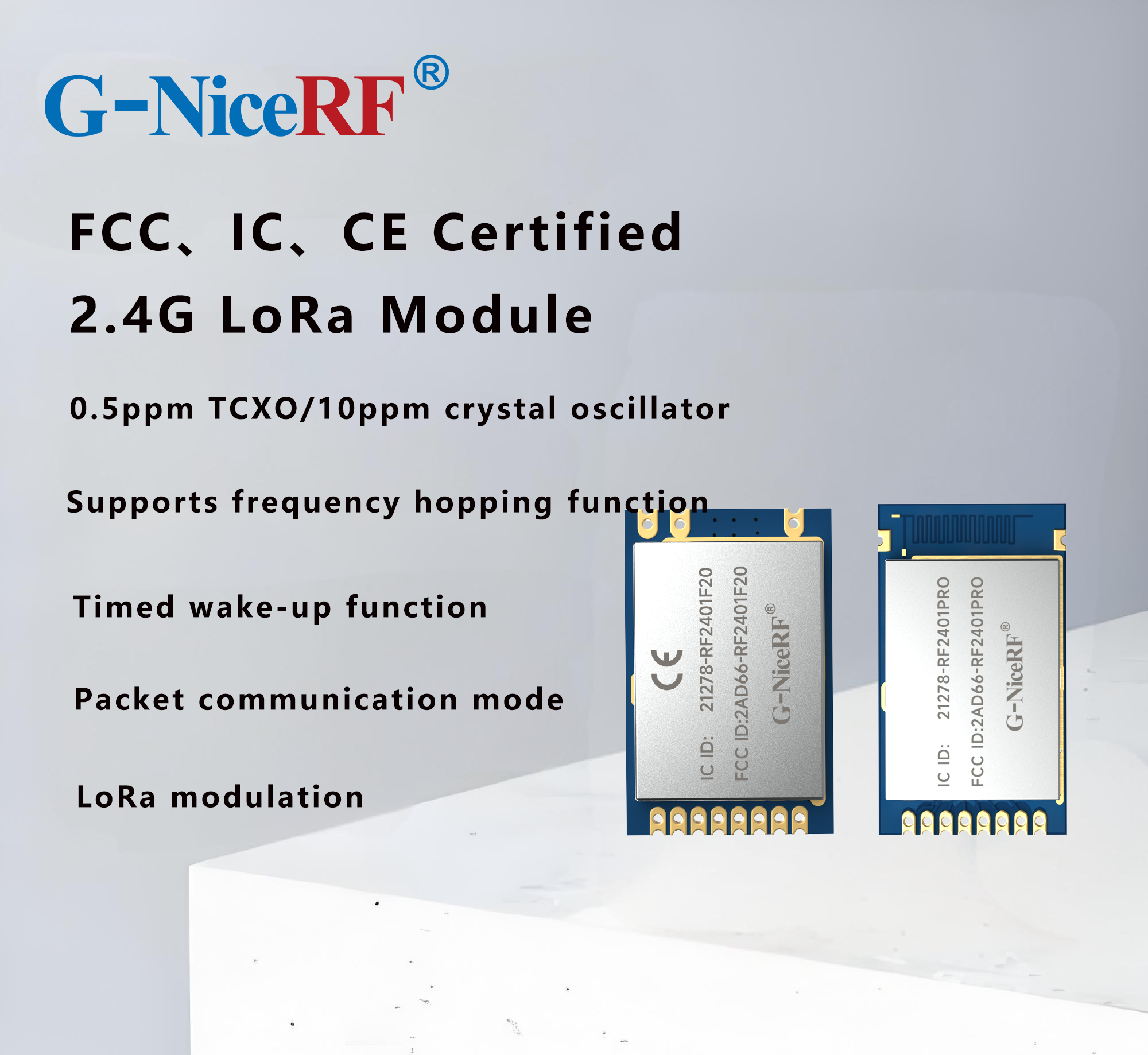 How do different models of 2.4G modules achieve interconnection and communication? Is sharing the same frequency enough for communication?