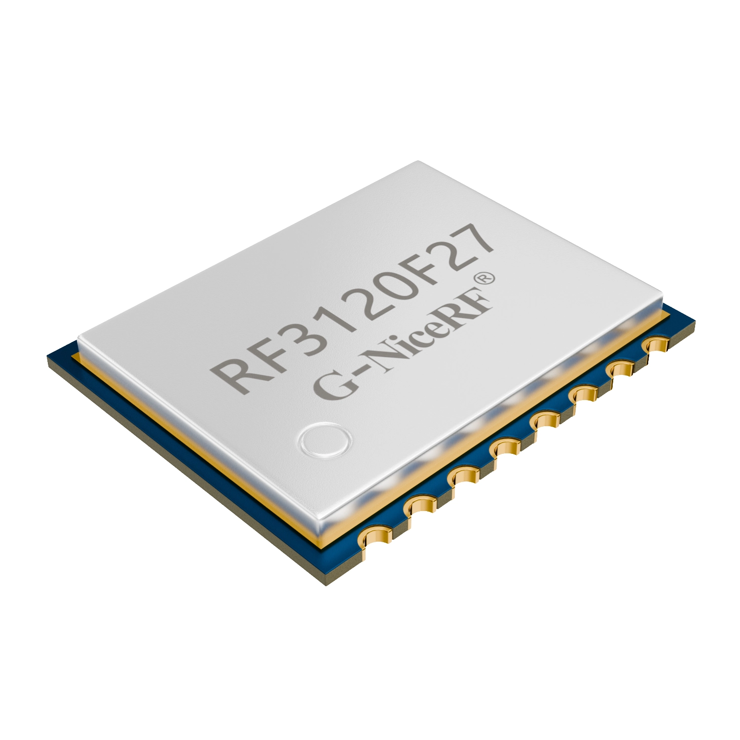 RF3120F27:800mW wireless transceiver module 0.5ppm TCXO crystal oscillator