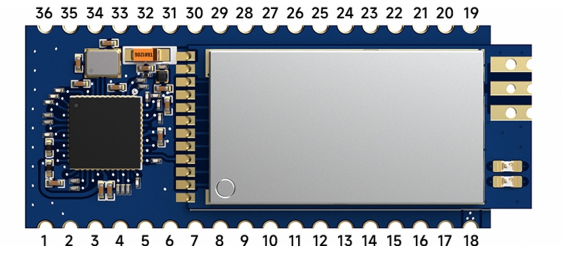 Pin Definition of UWB650 Module