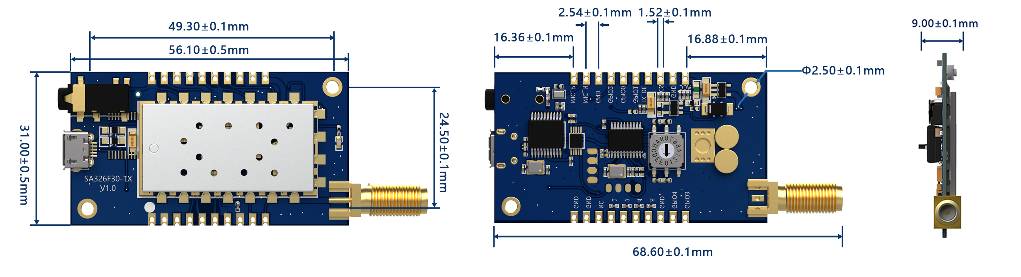 SA326-RX Wireless Audio Module