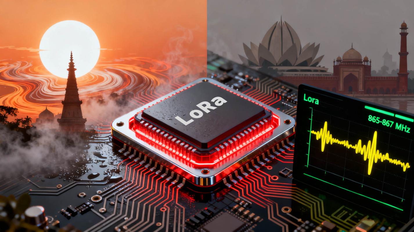 A Deployment Guide for LoRa in the Indian Market: Frequency Compliance and Environmental Challenges