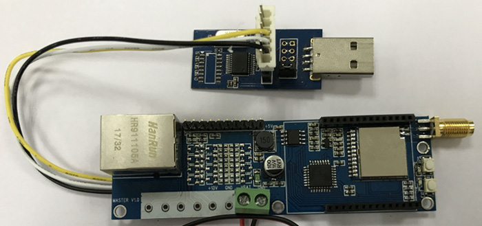 Master Base station hardware (integrating NiceRF module) Master Base station hardware (integrating NiceRF module)