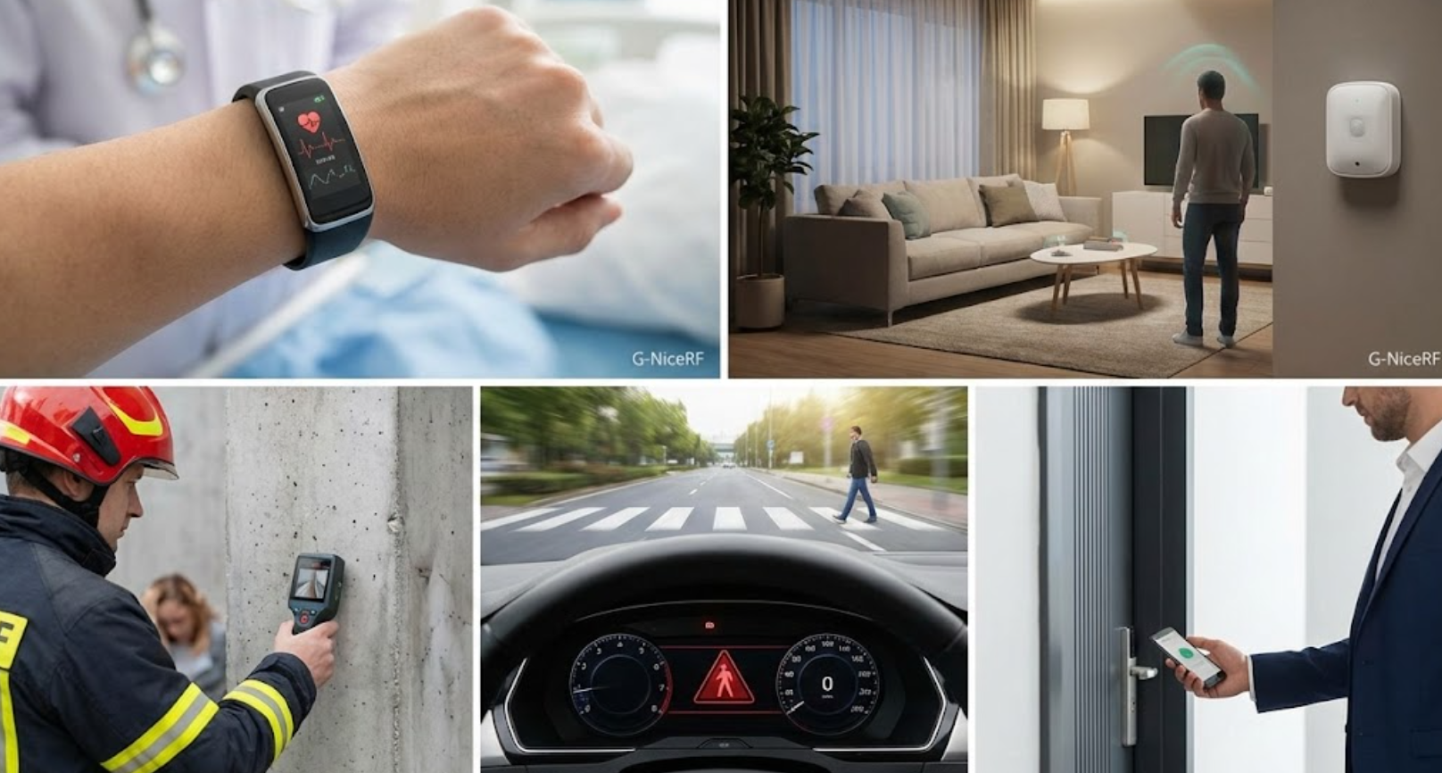 Diverse Applications of G-NiceRF Modern UWB Radar Systems. Diverse Applications of G-NiceRF Modern UWB Radar Systems.